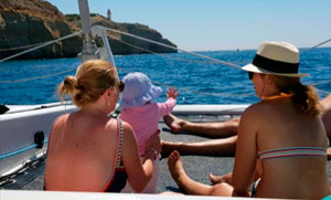 passeio barco algarve