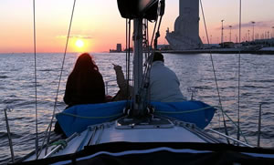 Passeio Barco Por do Sol Tejo